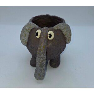 BoBo Elephant Blobhouse Planter, Handcrafted Poly-resin Planter by Gesine Krätzn